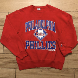  Vintage 90s Champion Philadelphia Phillies Crewneck